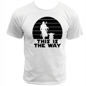 Playera Star wars color blanco