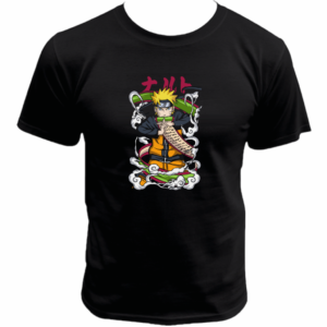 Playera Naruro color negro