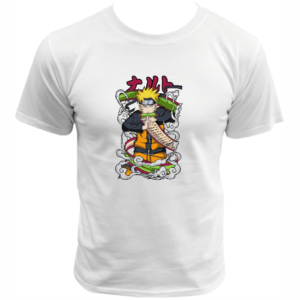 Playera Naruro color blanco